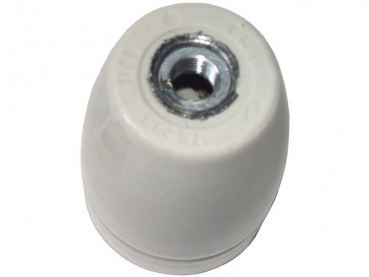 Porcelain socket f�r nipple E27