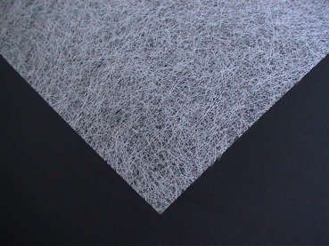 glass fibers textile white Mw 0,2-0,8mm - 10cm x 100cm