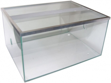 Glass basins 40x30x20 cm with 27mm drilling - corner