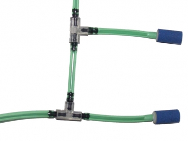 air hose 4/6 mm, green x 100 m - roll