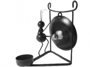 ANTSTORE Kerzenhalter mit Gong