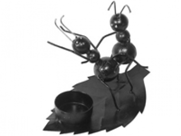 ANTSTORE Blatt-Kerzenhalter T�nzer liegend