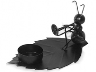 ANTSTORE Blatt-Kerzenhalter Trompete