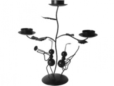 ANTSTORE Candleholder 2 ants/3 candles
