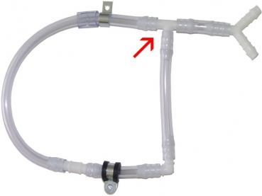 Tube link t piece 8/10 mm