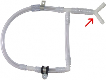 Tube link Y piece 8/10 mms