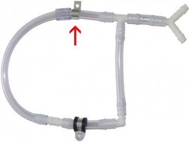 Schlauch U-Wandhalter 8/10 mm