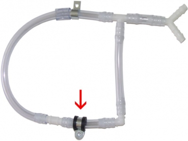 Tube O-wall fixture 8/10 mms