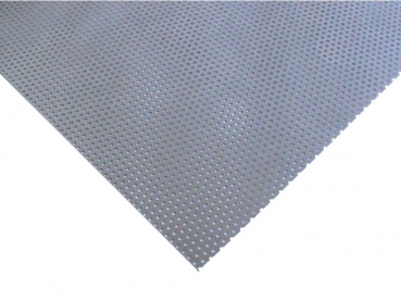 Aluminium fine round hole plate (RV 1.1) 30x20cm
