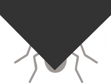 foil black - 10cm x 100cm