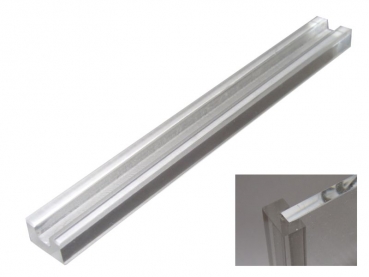 Acrylglas F�hrungsschiene 4x100mm
