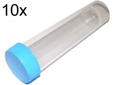 collecting tube 120x30 with cap / 10 pcs.