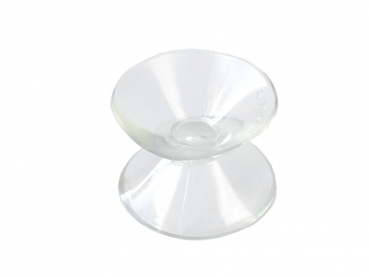 Doppelsauger transparent 40mm