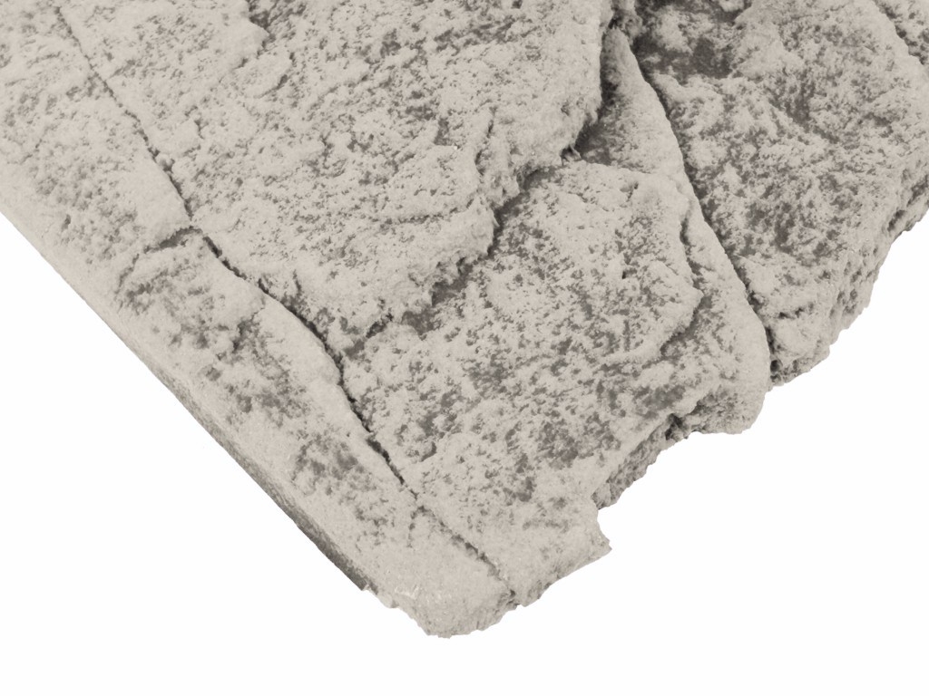 3D Slim-Line R&uuml;ckwand Typ 50C Basalt, hell - A5002