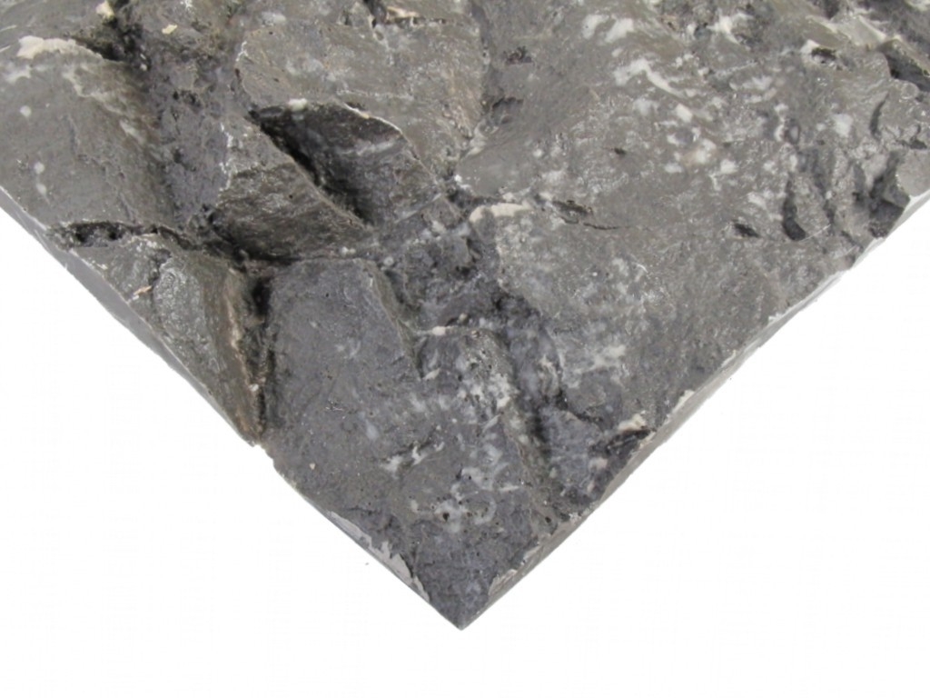 Felsr&uuml;ckwand Stony River 59x38cm - grau - 1351