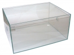 Glass basins 40x30x20 cm with 27mm drilling