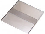 Schiebeabdeckung Glas + Gitter 50x50 cm