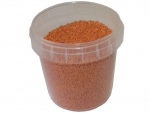 deco sand finely 200g orange