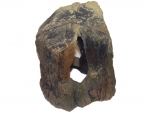 Felsen mit Spalte