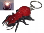 Leuchtameise - Schl�sselanh�nger rot