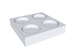 Ameisennapf 4-fach Feeding Dish Futternapf