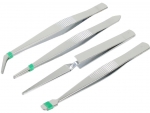 Pinzetten-Set - rostfrei 4-teilig