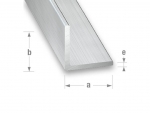 Profil L Rohalu - 10x10mm - 1m