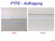 PTFE wirksam auftragen