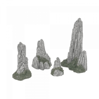 Rocks/stones made of plastic