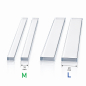 Preview: Slide bars - 2 pcs.