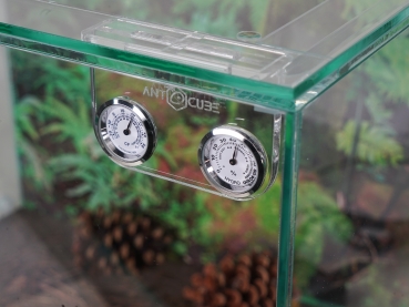 Mini Thermo- Hygrometer analog - Display - hängend