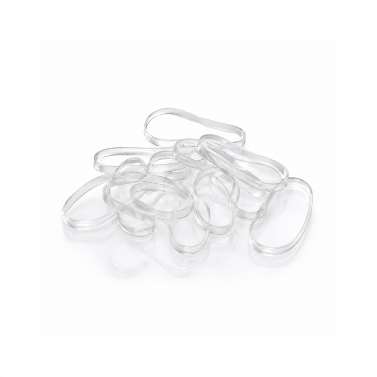 Sealing ring transparent flexible 20-50 mm - 10 pcs.
