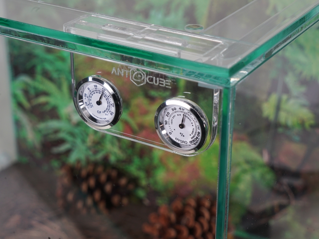 Mini Thermo- Hygrometer analog - Display - hängend