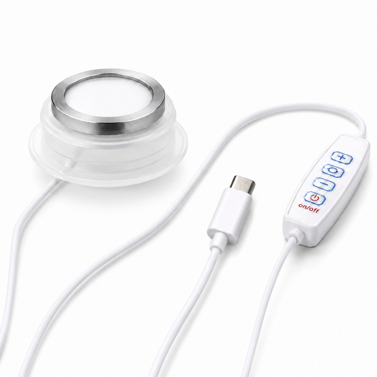 Ameisenarena - LED Spot 50mm - USB