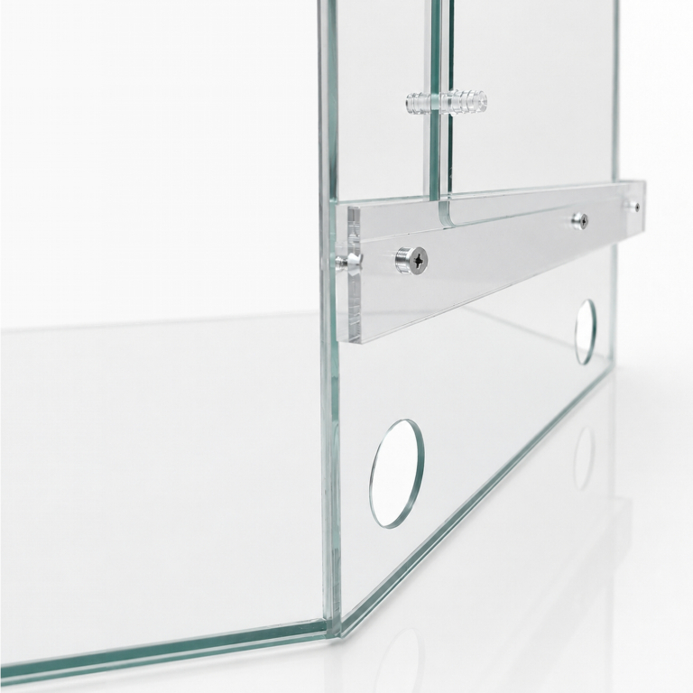 Eck ANTCUBE PRO 60x60x60 mit Schiebetür - Rahmen und Abdeckung