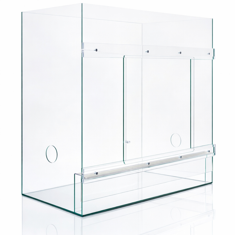 TERRACUBE 60x30x60 Terrarium mit Schiebetür