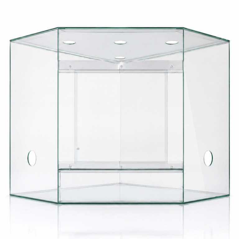 Corner TERRACUBE PRO 60x60x60 with sliding door