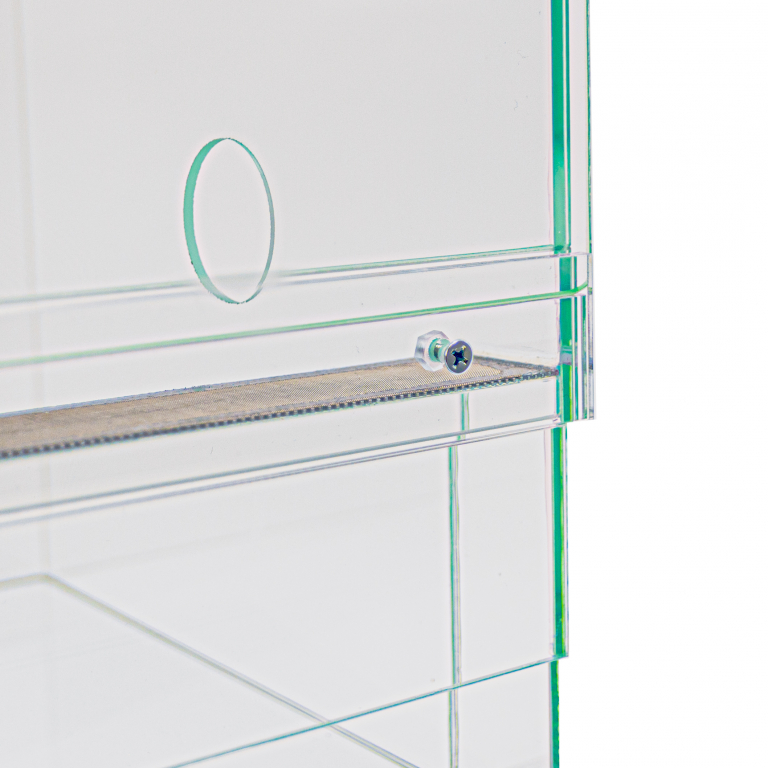 Corner TERRACUBE PRO 60x60x60 with sliding door - frame and cover